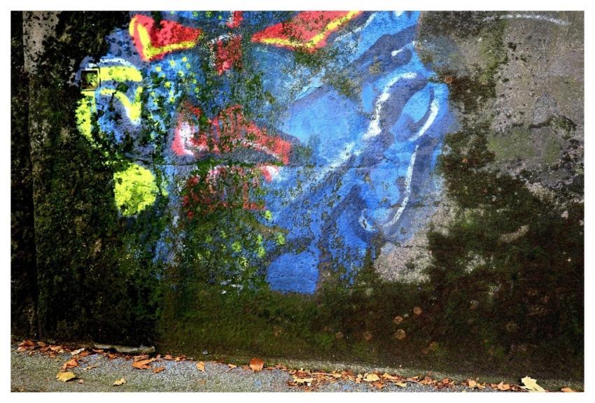 Street Art Graffiti Art Weathered