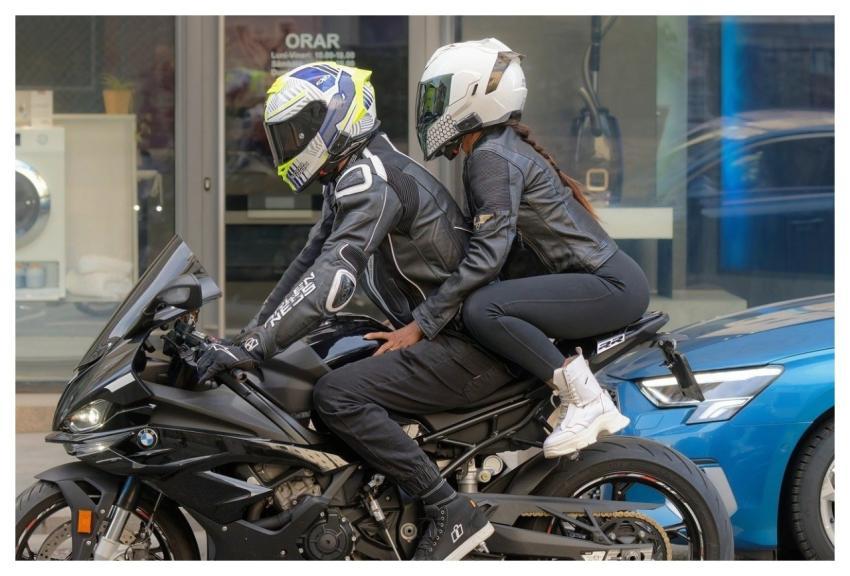 Motorcyclist Helmet Motorcycle People