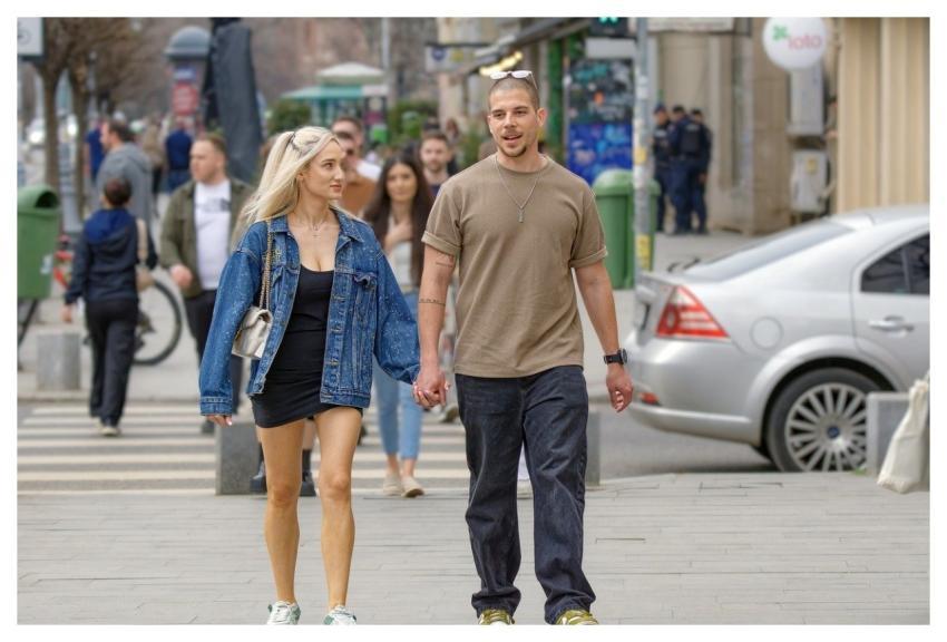 People Couple Happy Casual