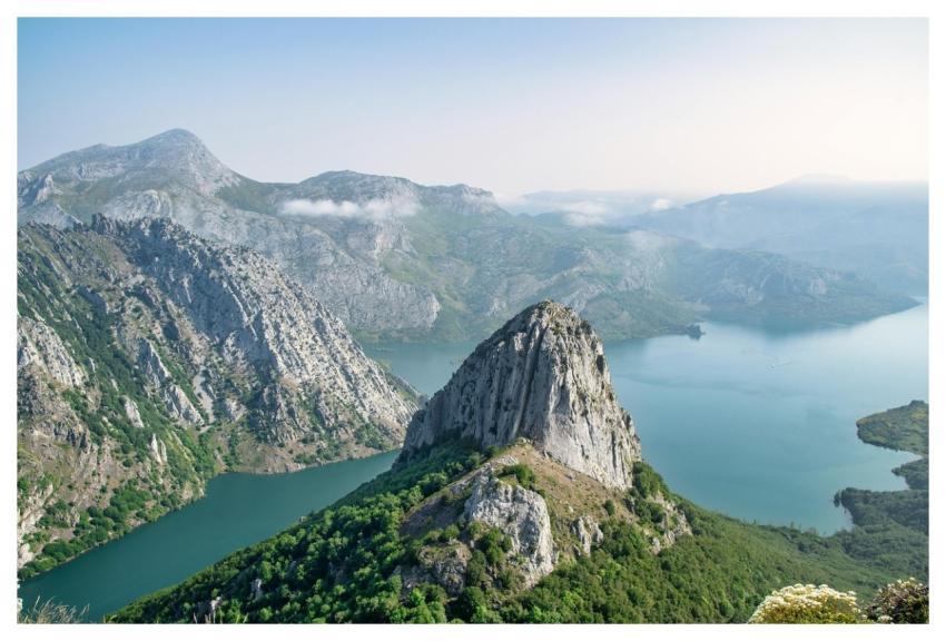 Landscape Fog Mountain Hiking