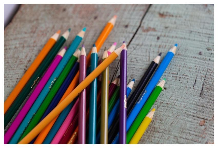 Pencils Color School Education