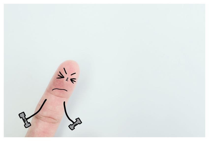 Finger Art Workout Dumbbells Active