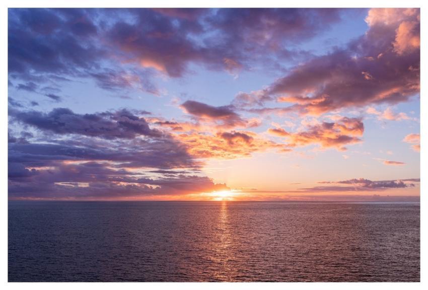 Sea Ocean Horizon Sunset