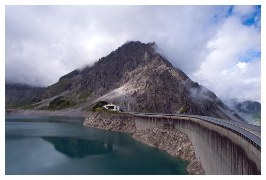 Barrier Lake Water Supply Dam Water Reservoir Damm