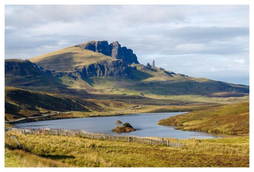 Scotland Nature Rocks Country