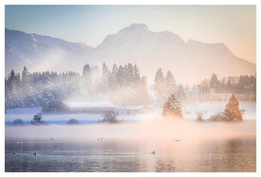 Mountains Allgäu Fog Landscape