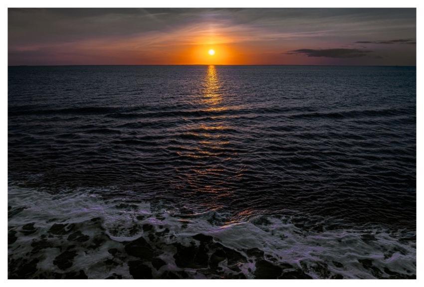 Sea Sunset Dusk Beach