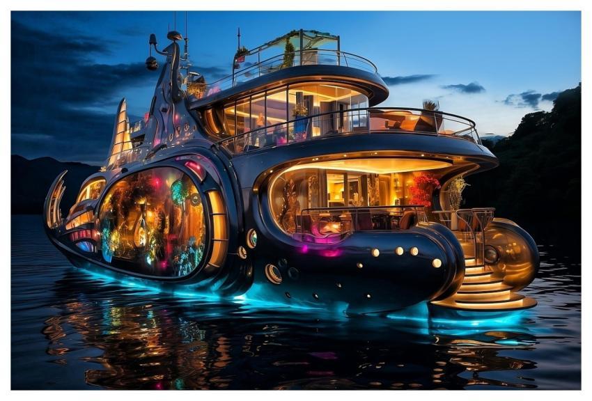 Ship Boat Luxury Lake