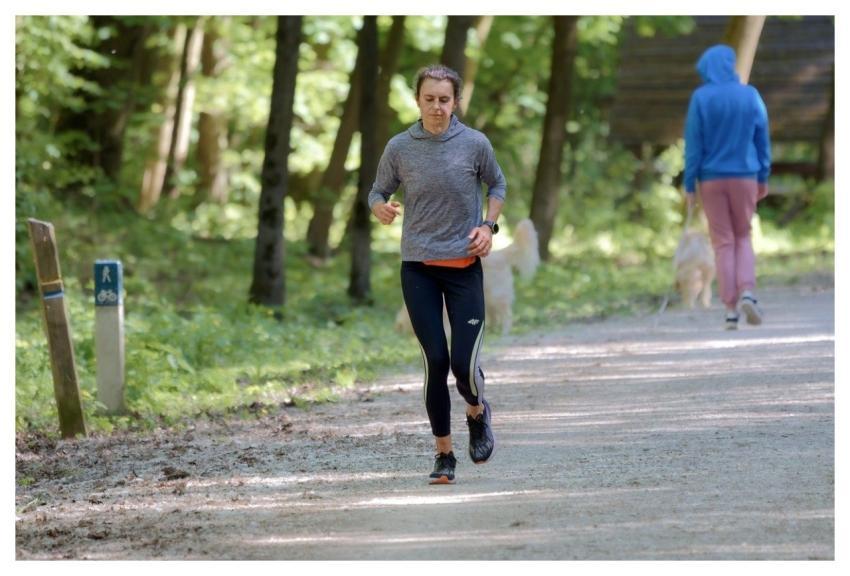 Woman Young Casual Running