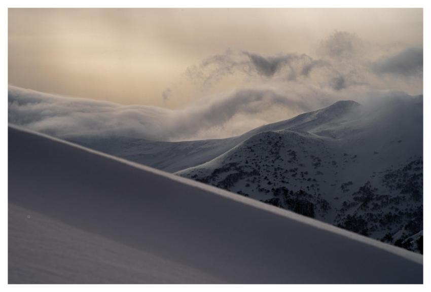 Mountain Snow Clouds Nature