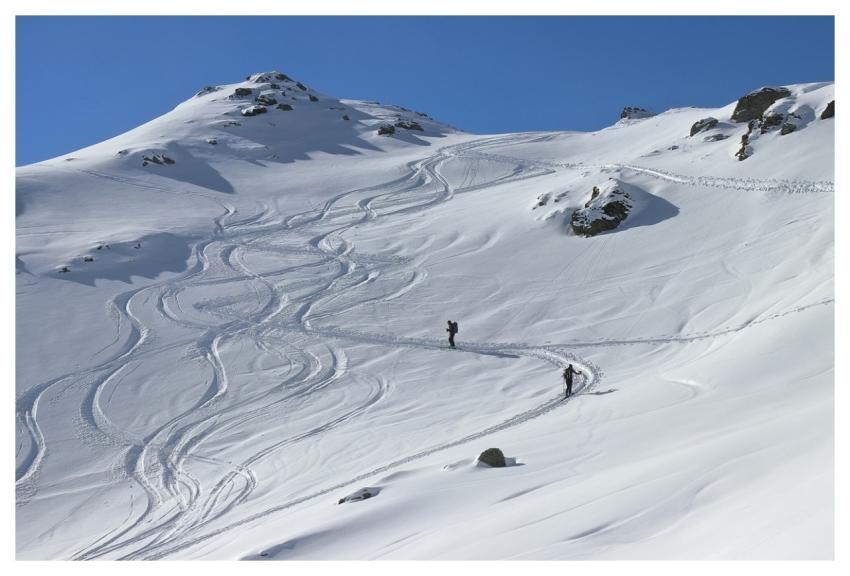 Skiing Nature Ski Mountain