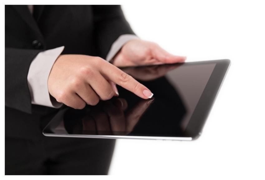 Business Woman Computer Occupation Working