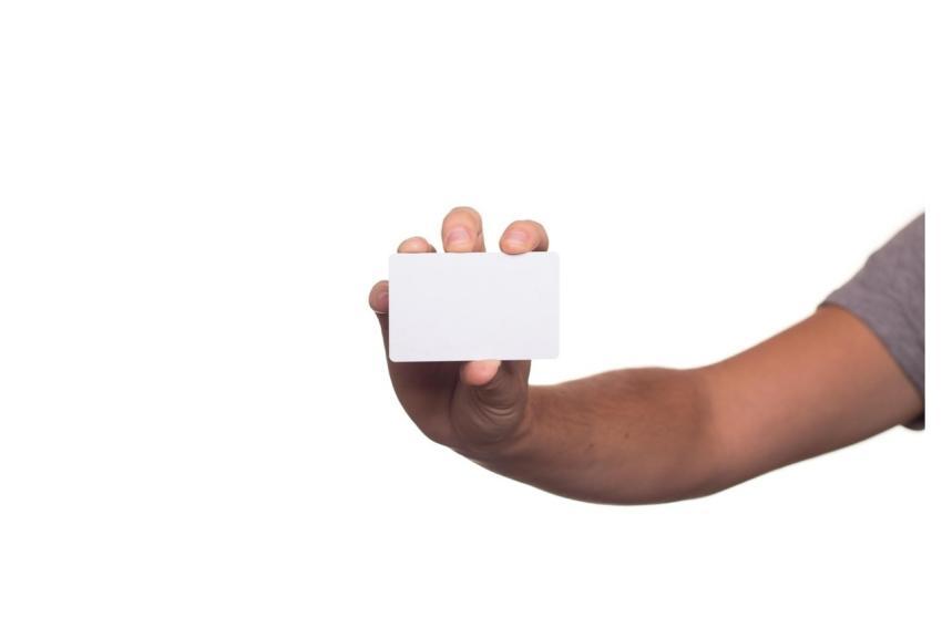 Business Card Map To Show To Hold