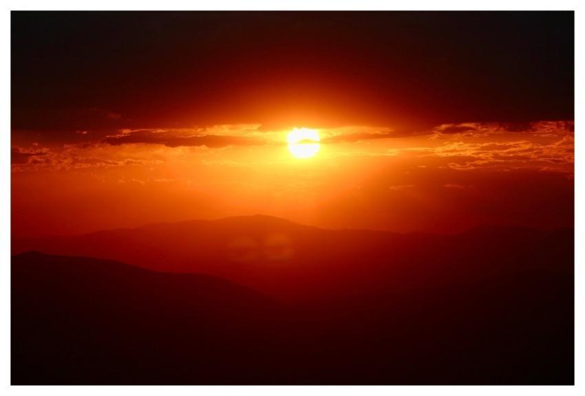 Sunset Evening View Clouds