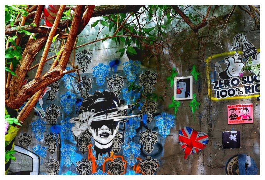 Street Art Art Graffiti Wall Painting