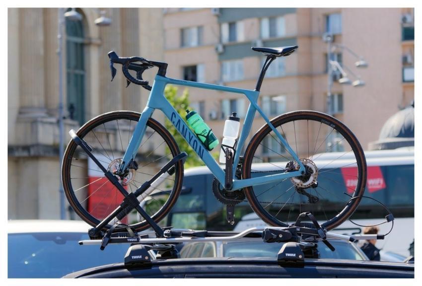 Bicycle Stuck Trunk Car