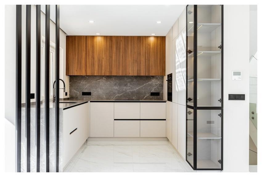 Kitchen Modern Marble Wooden