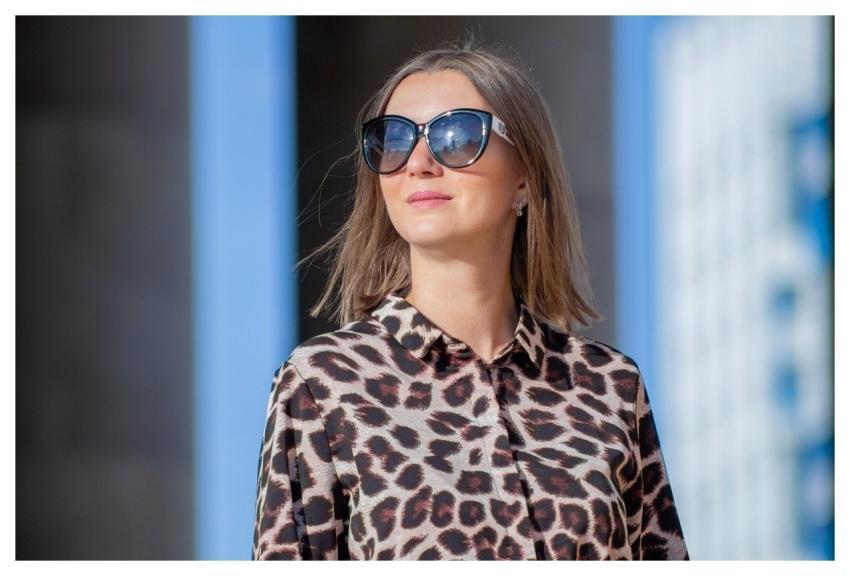 Woman Fashion Sunglasses Leopard Print