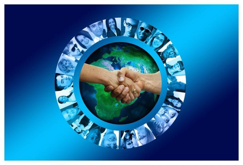 Hands Business People Team Collaboration