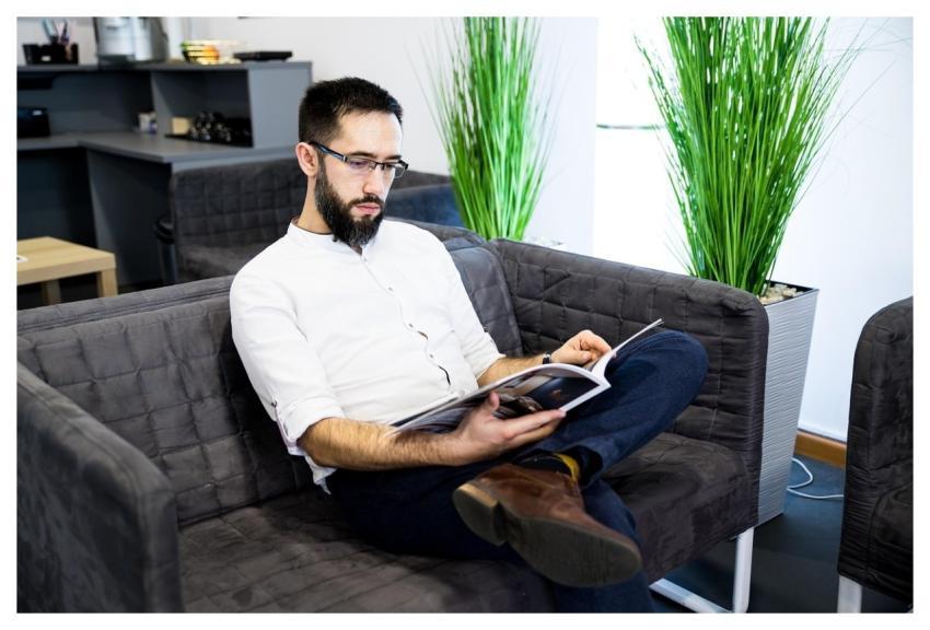 Business Man Office Working Executive