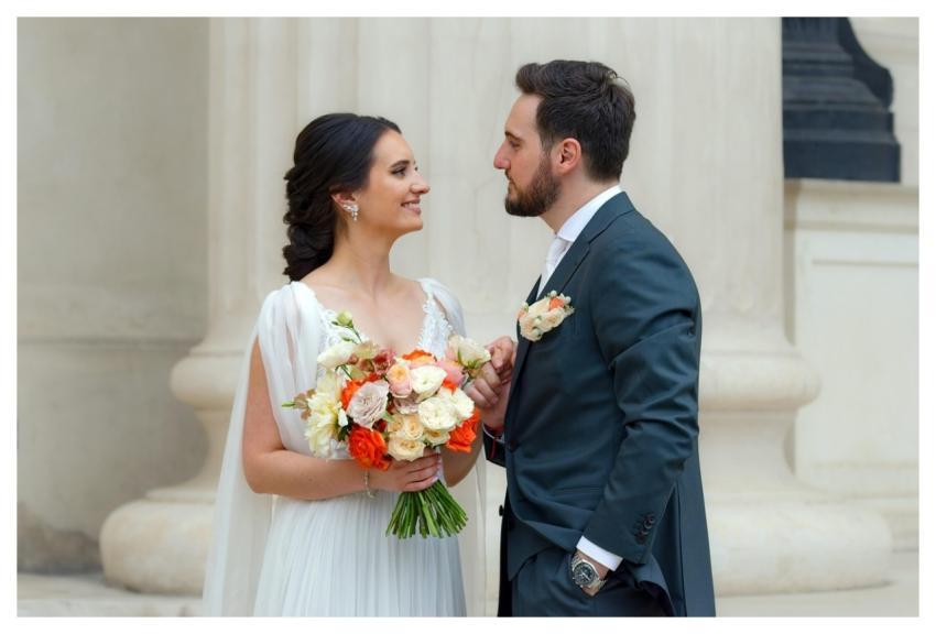 Wedding Couple Marriage Flower Wallpaper