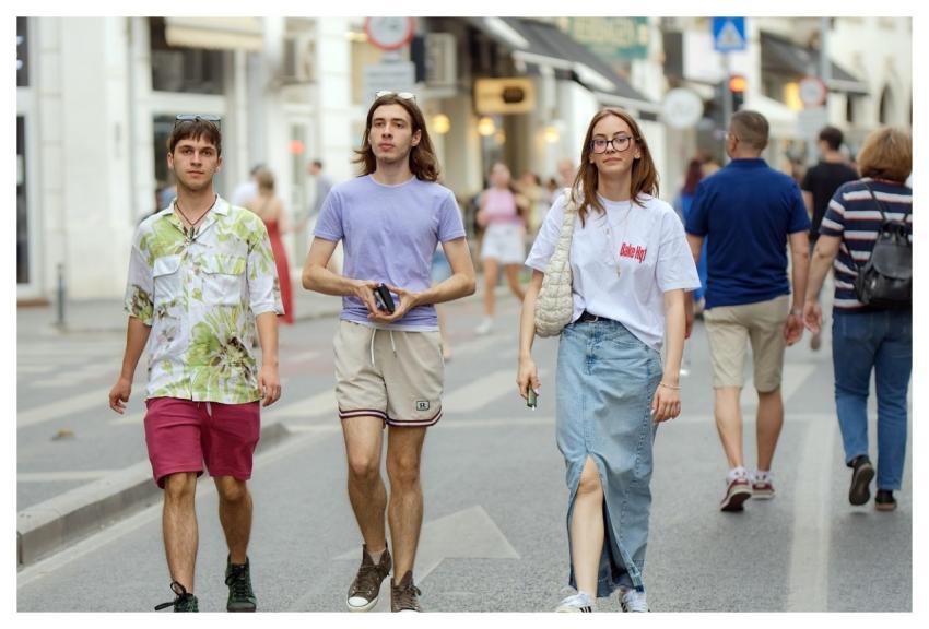 People Young Casual Walking