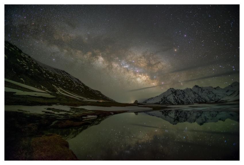 Milky Way Galaxy Night Stars