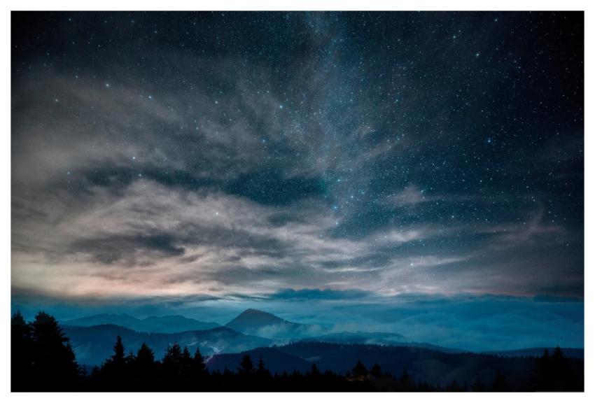 Landscape View Stars World