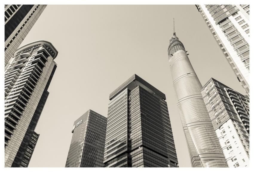 Shanghai Skyscrapers Architecture Business