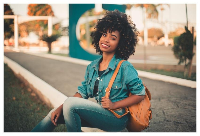 Girl Student Campus University