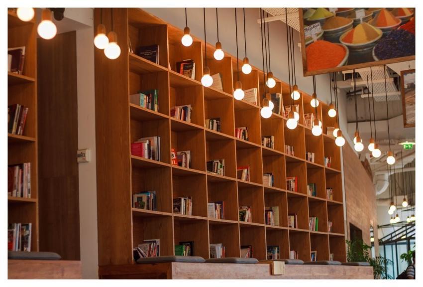 Light Bulb Book Library