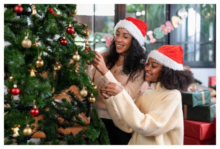 Christmas Nature Women Family