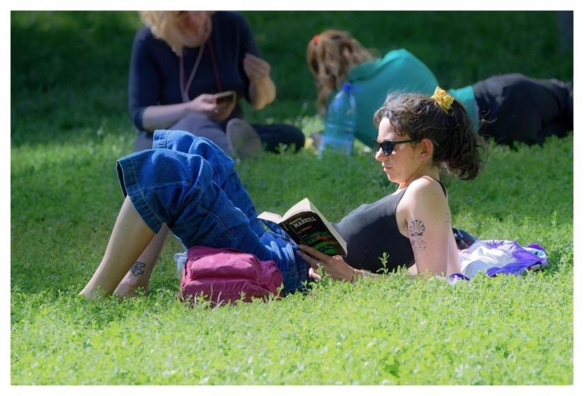 Woman Nature Young Casual