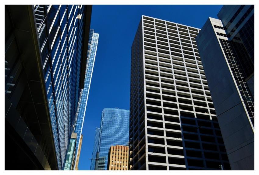 Office Buildings Business Downtown Business Distri