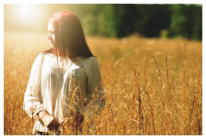 Girl Pretty Outdoors Portrait