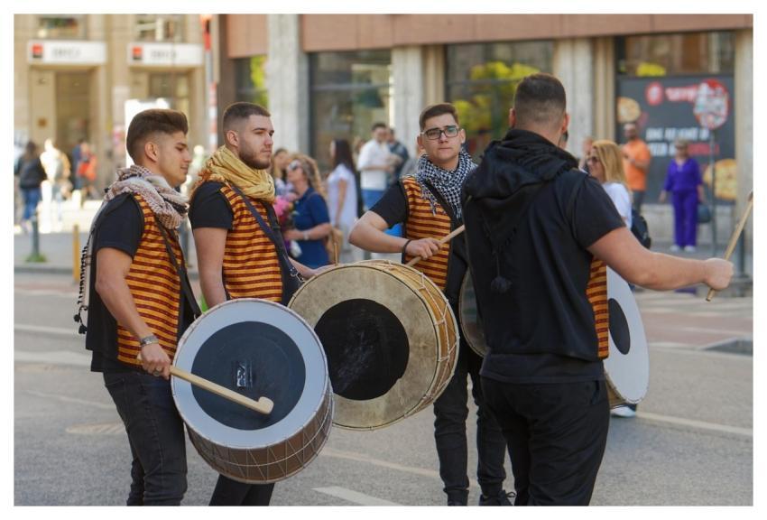 Musicians Drums Percussion People