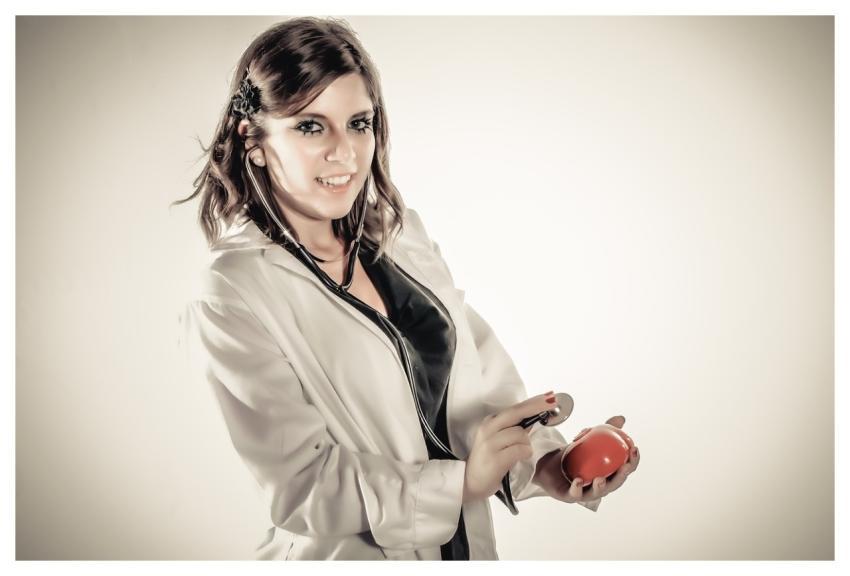 People Woman Doctor Smile