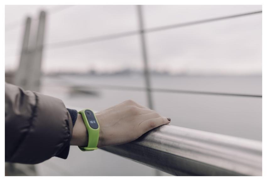 Green Band Exercise Tracker