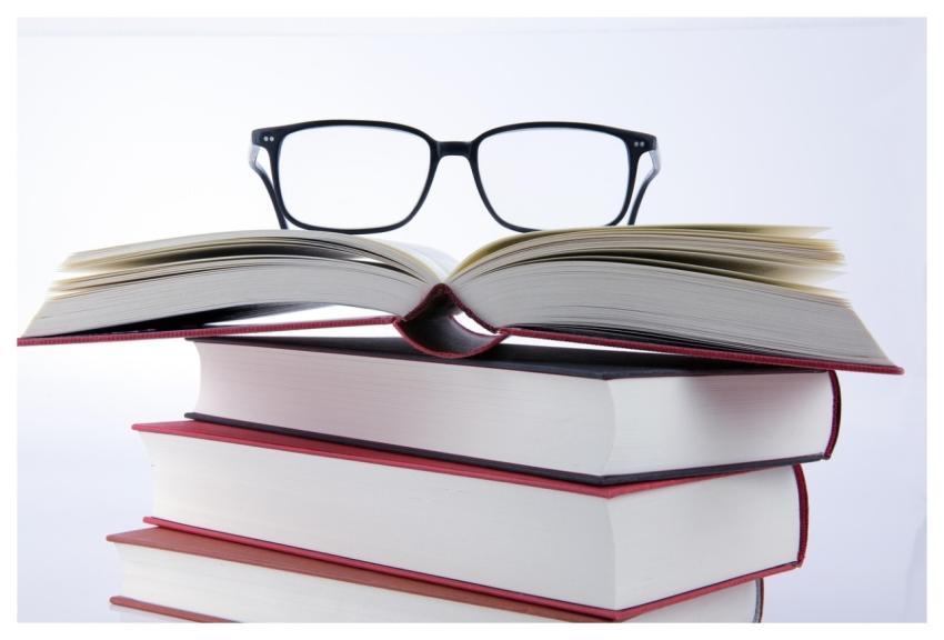 Books Literature Knowledge Glasses