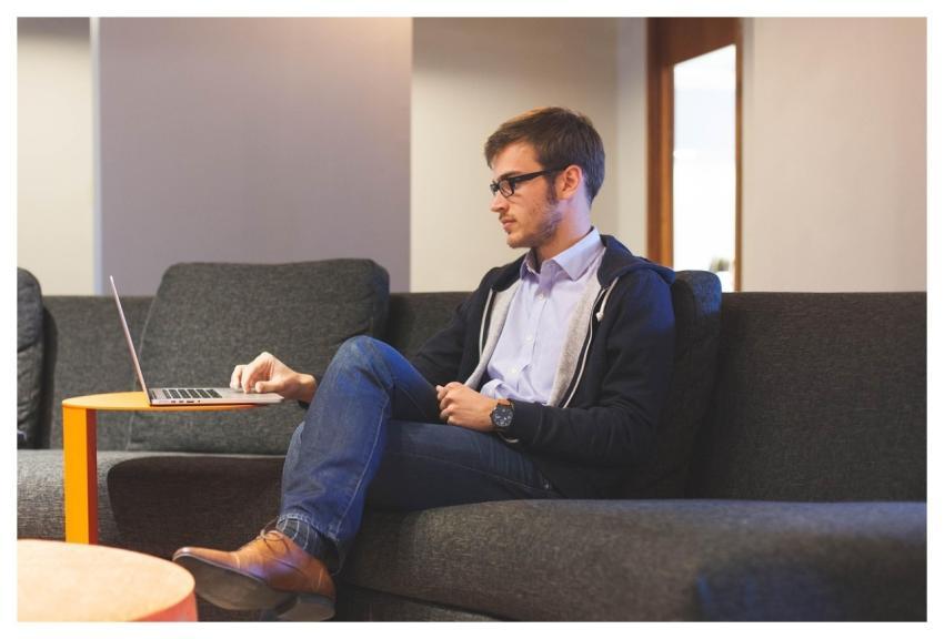 Entrepreneur Start-Up Man Planning