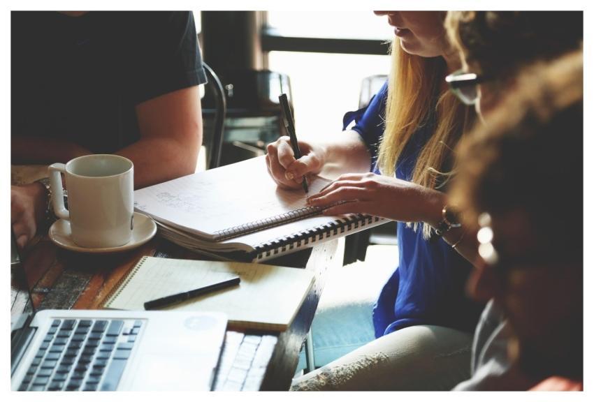 Startup Meeting Brainstorming Business