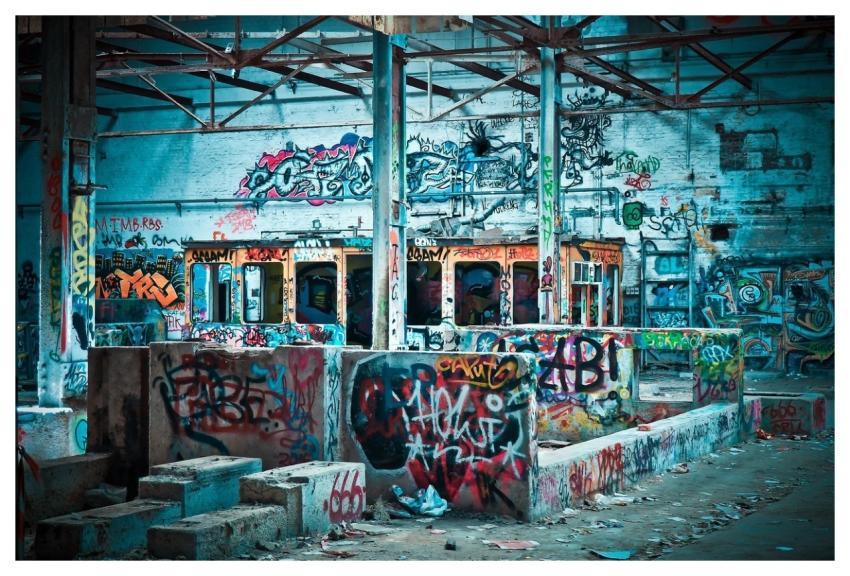 Lost Places Graffiti Abandoned Abandoned Building