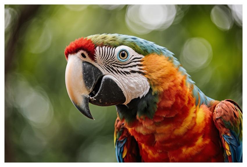 Macaw Parrot Bird Colorful