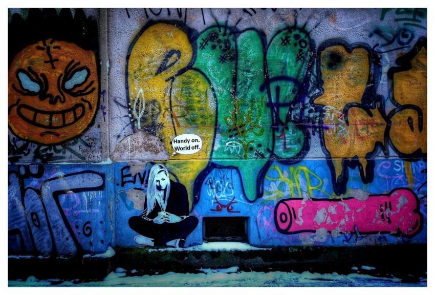 Street Art Graffiti Art Wall Painting