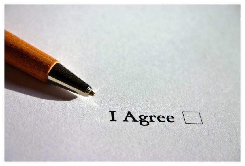 Agree English Consent Contract