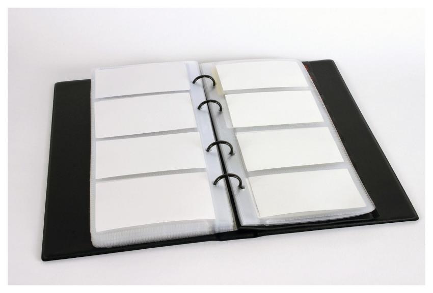 Business Card Holder Business Cards Workbook Telep