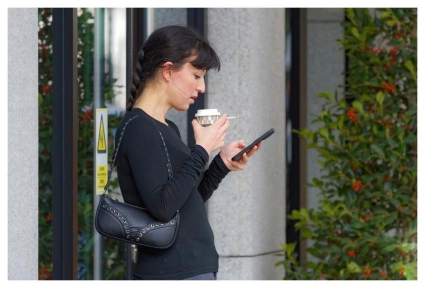 Woman Young Girl Cigarette