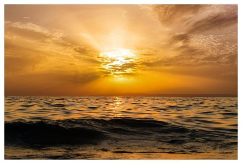 Sea Sky Sunset Seascape