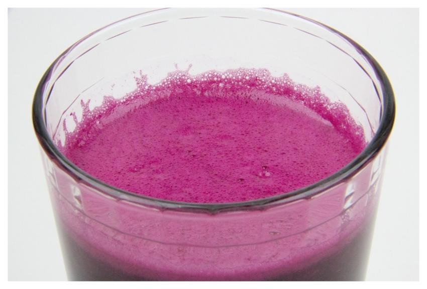 Beet Juice Glass Juice Color
