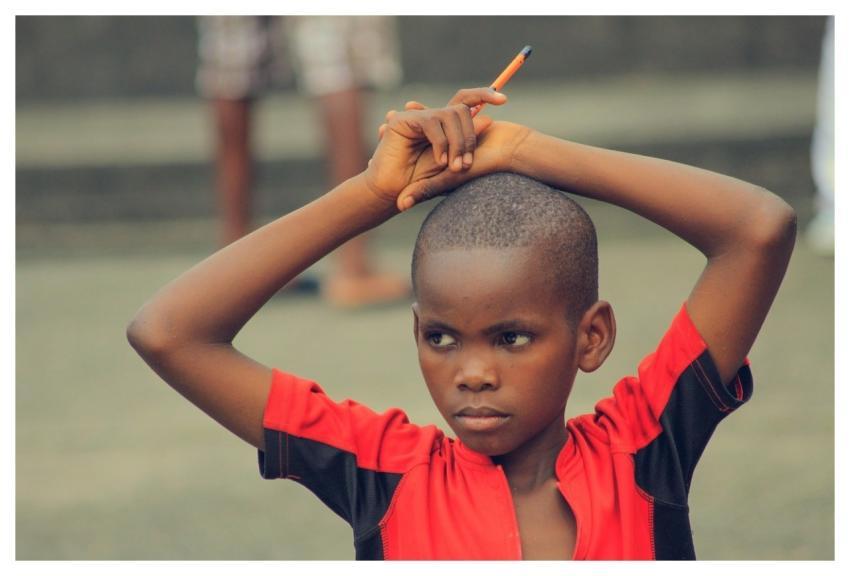 African Child Pencil Education